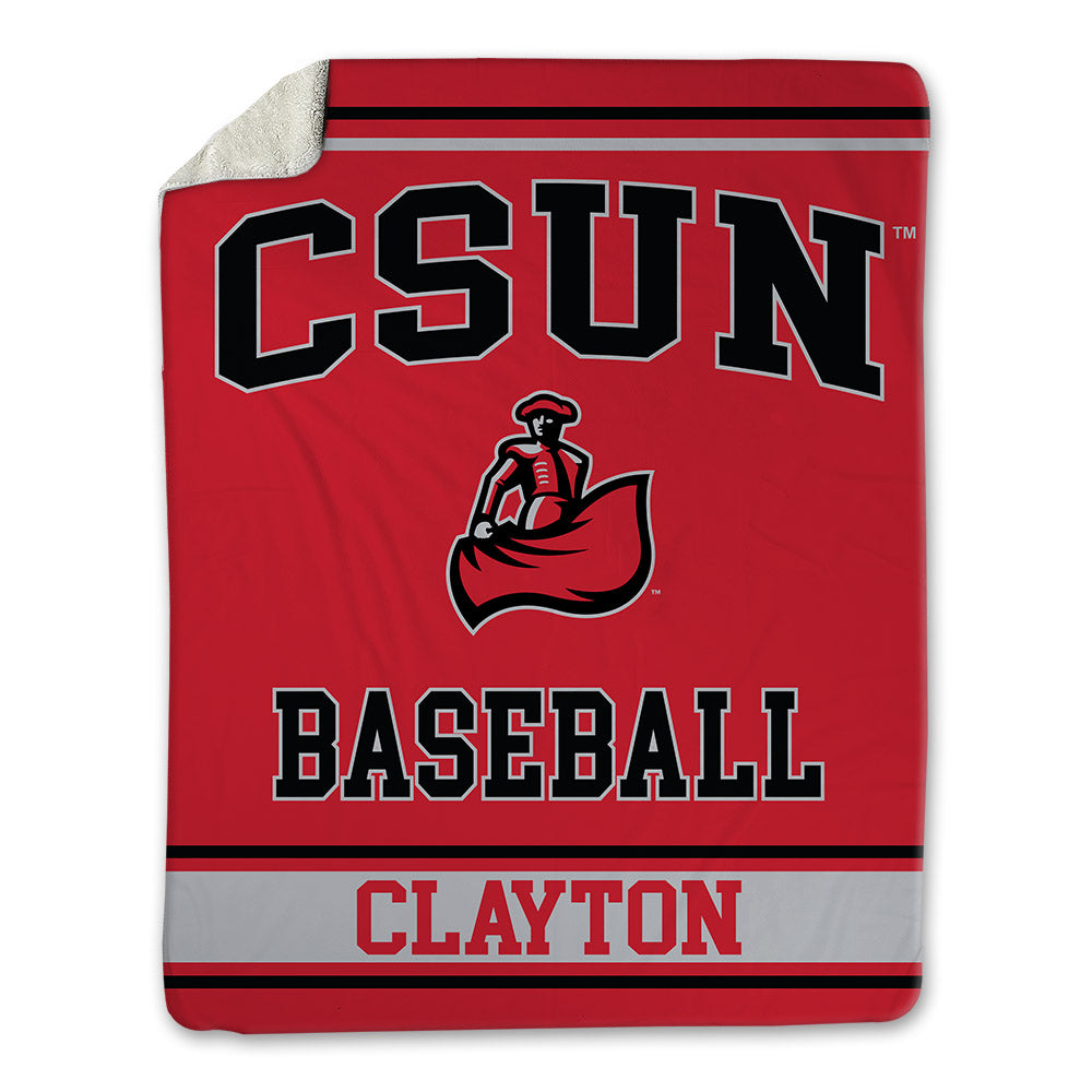 CSUN - NCAA Baseball : Royce Clayton - Blanket-0