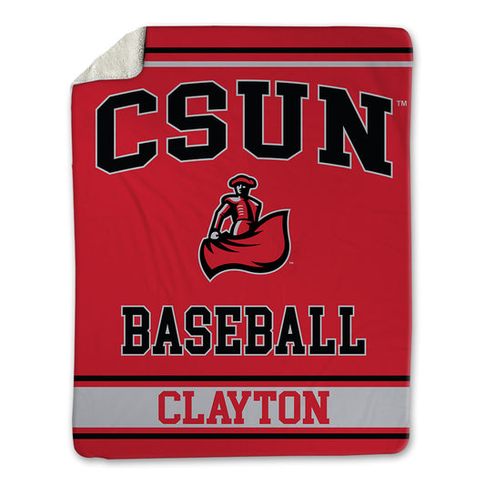 CSUN - NCAA Baseball : Royce Clayton - Blanket-0