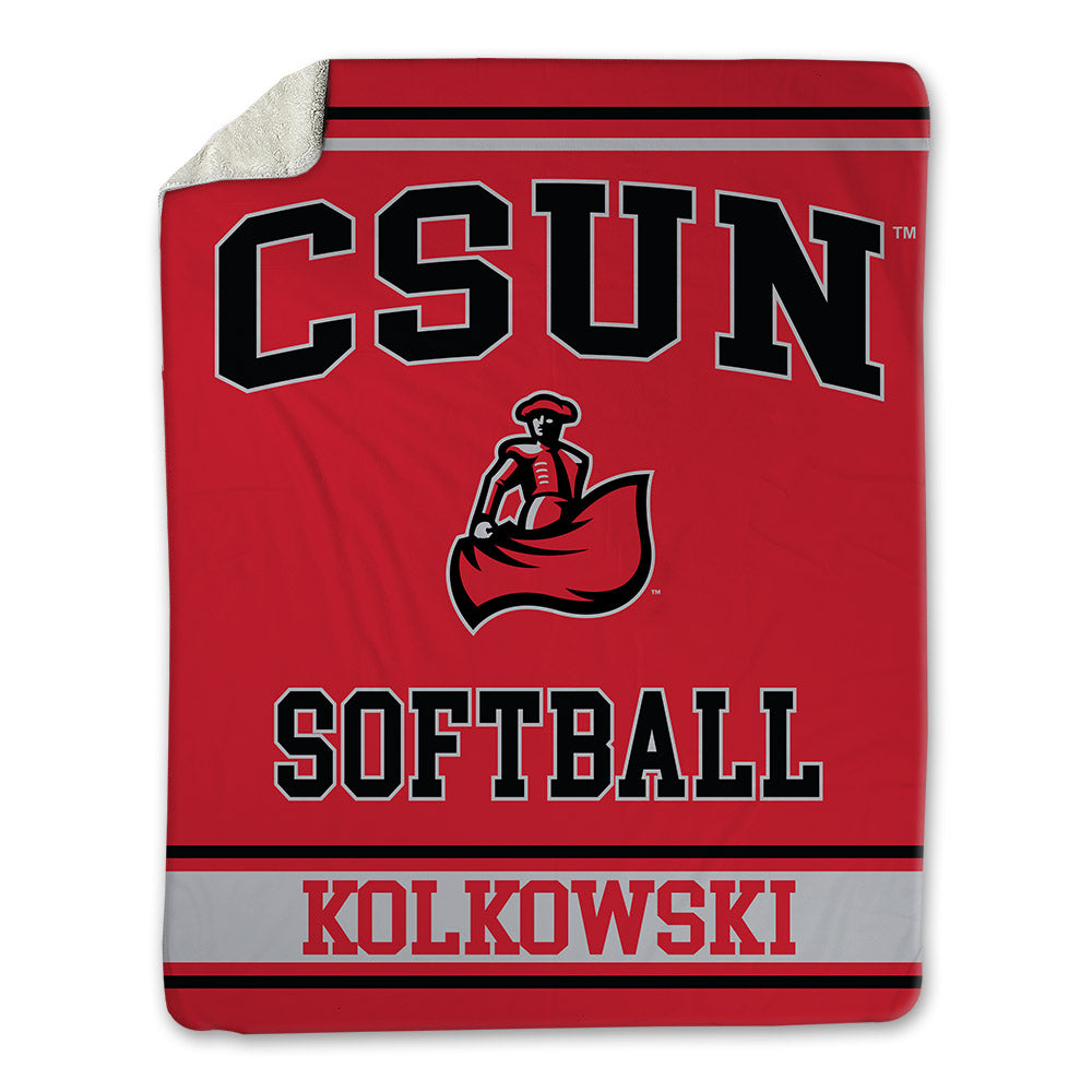 CSUN - NCAA Softball : Kylie Kolkowski - Blanket-0