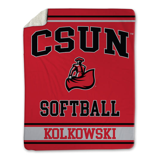 CSUN - NCAA Softball : Kylie Kolkowski - Blanket-0