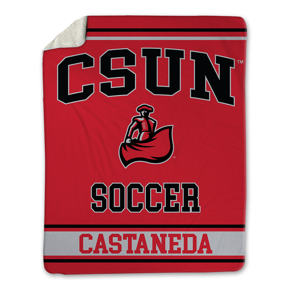 CSUN - NCAA Men's Soccer : Bryan Castaneda - Blanket-0