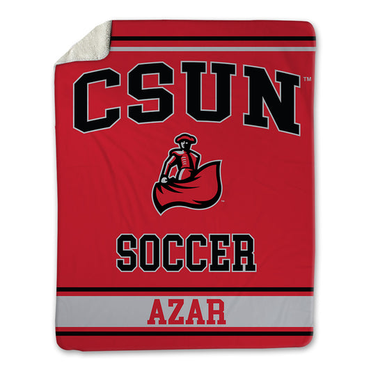 CSUN - NCAA Women's Soccer : Yasmin Azar - Blanket-0