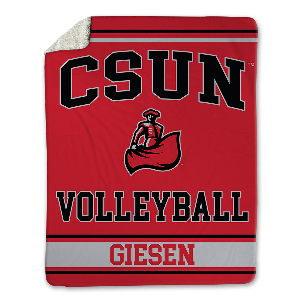 CSUN - NCAA Women's Volleyball : Rylee Giesen - Blanket-0