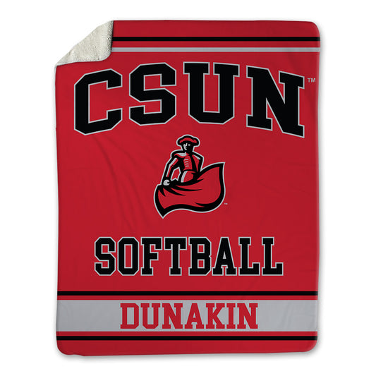 CSUN - NCAA Softball : Katelyn Dunakin - Blanket-0