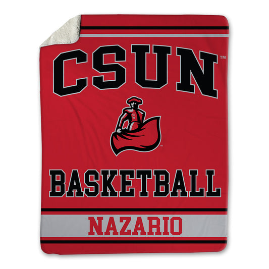 CSUN - NCAA Women's Basketball : Rita Nazario - Blanket-0