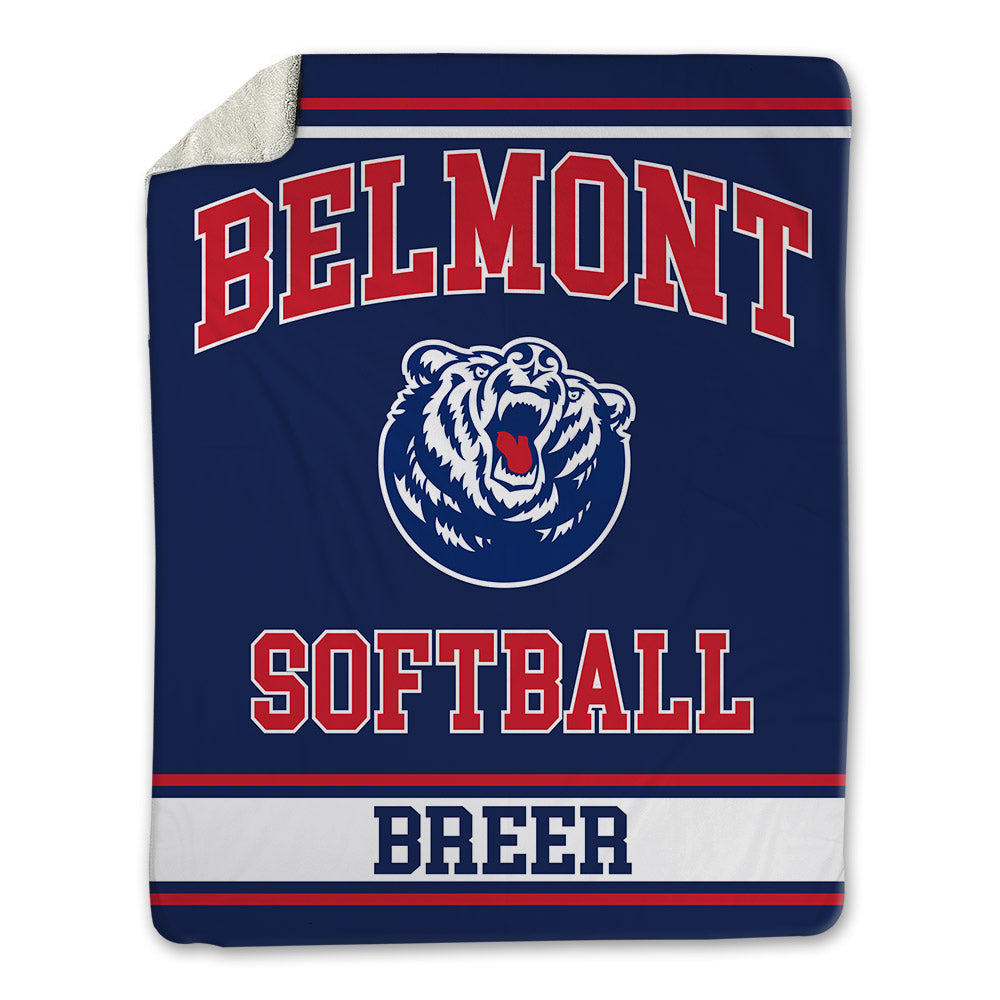 Belmont - NCAA Softball : Ryan Breer - Blanket-0