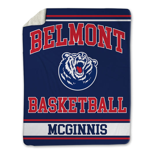 Belmont - NCAA Women's Basketball : Kate McGinnis - Blanket-0