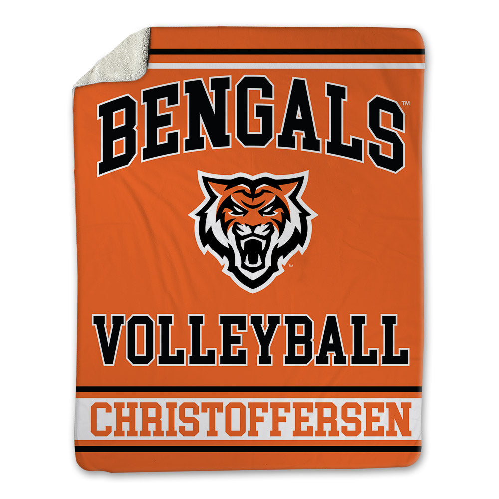 Idaho State - NCAA Women's Volleyball : Brooke Christoffersen - Blanket-0