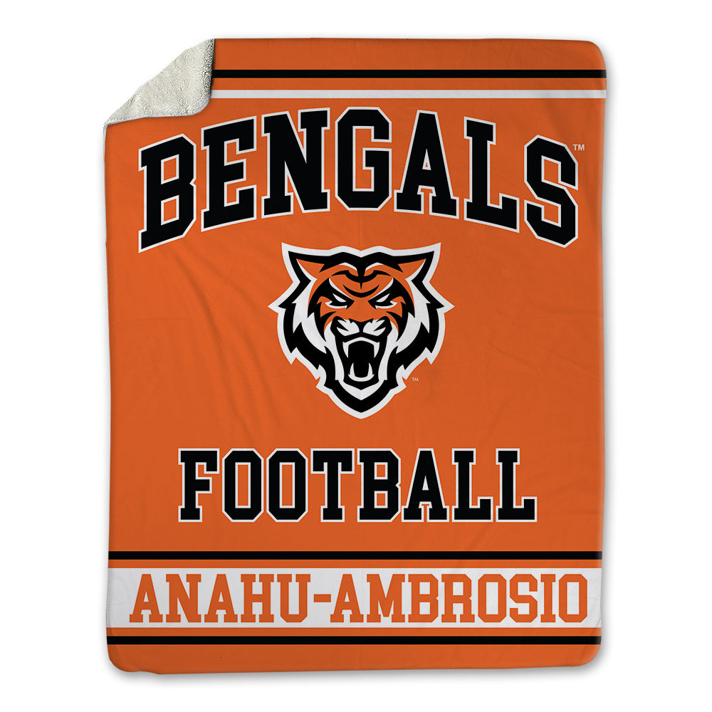 Idaho State - NCAA Football : Zedekiah Anahu-Ambrosio - Blanket-0