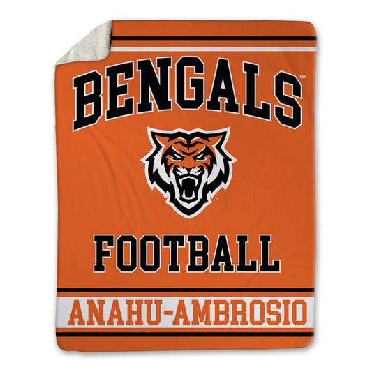 Idaho State - NCAA Football : Zedekiah Anahu-Ambrosio - Blanket-0