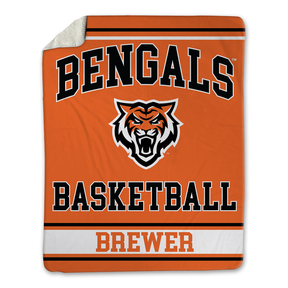 Idaho State - NCAA Men's Basketball : Lachlan Brewer - Blanket-0