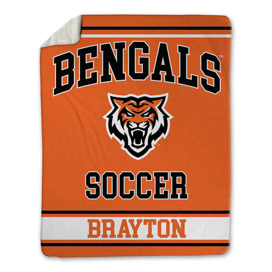 Idaho State - NCAA Women's Soccer : Amanda Brayton - Blanket-0