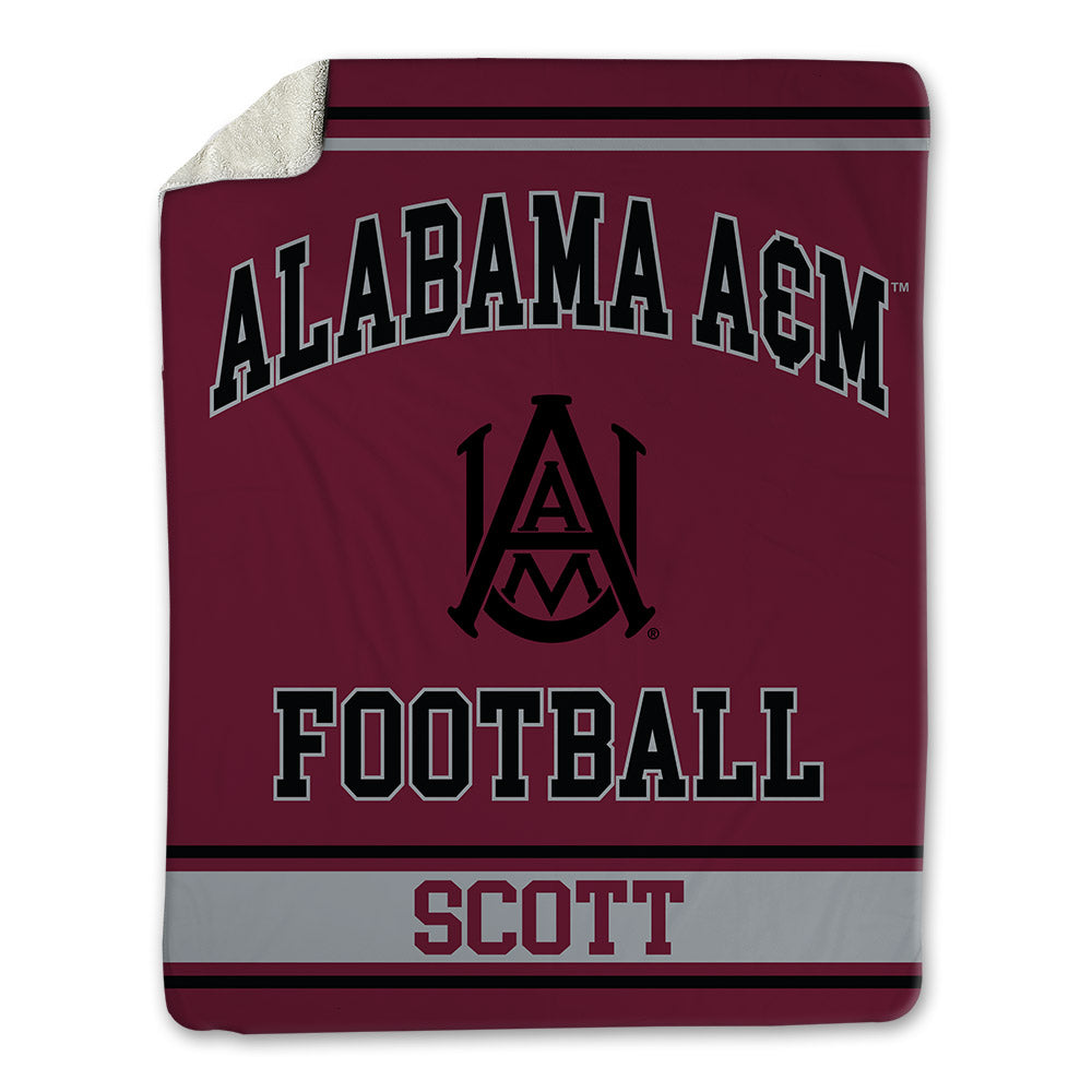 AAMU - NCAA Football : Daylen Scott - Blanket-0