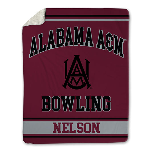 AAMU - NCAA Women's Bowling : Thalia Nelson - Blanket-0