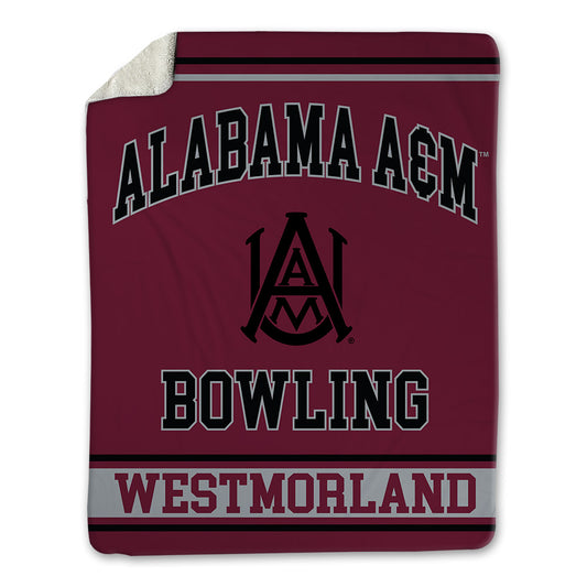 AAMU - NCAA Women's Bowling : Michele Westmorland - Blanket-0