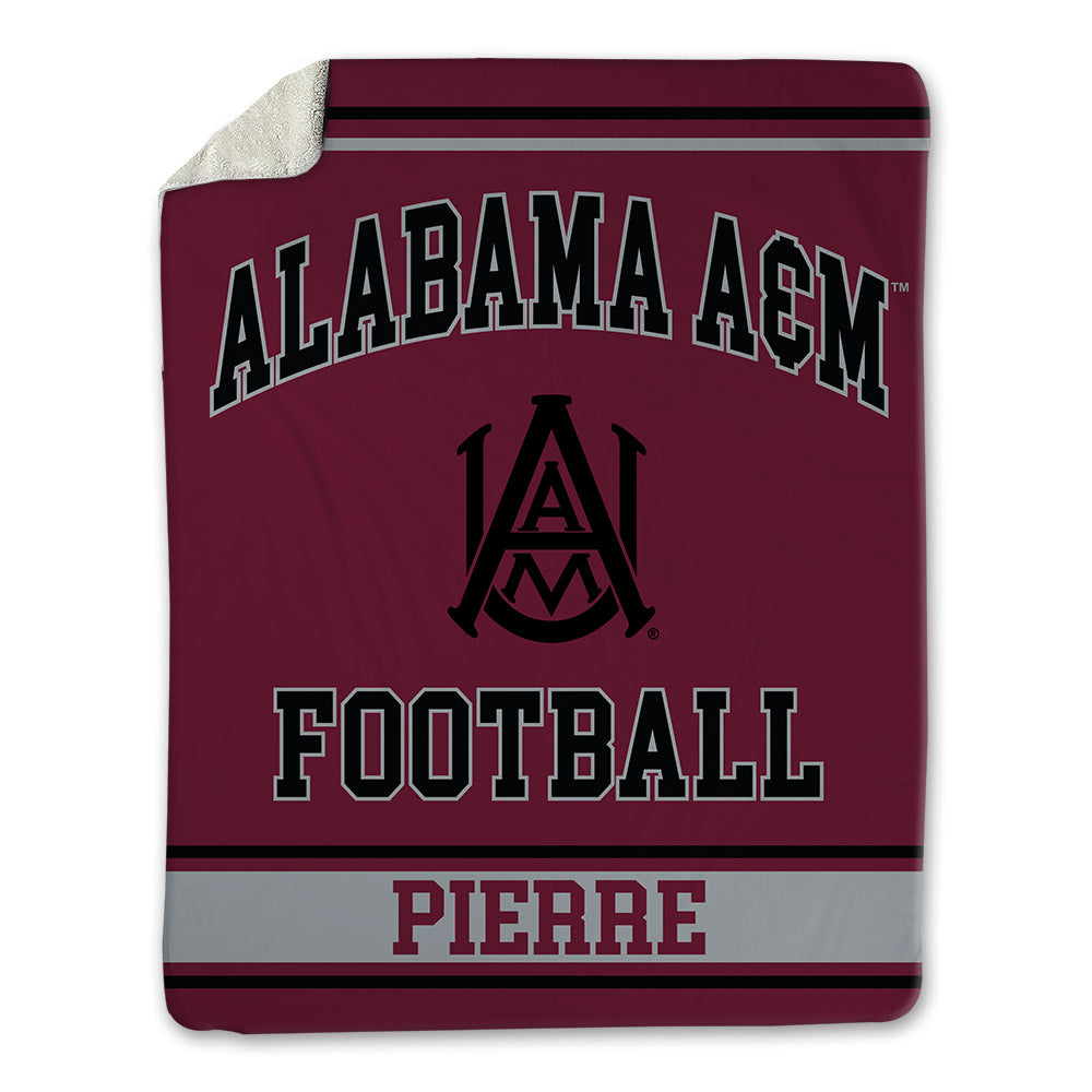 AAMU - NCAA Football : Zaheed Pierre - Blanket-0