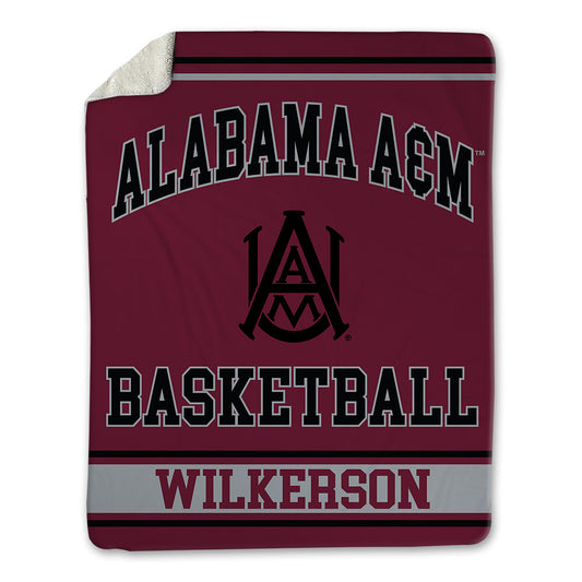 AAMU - NCAA Women's Basketball : Mailyn Wilkerson - Blanket-0