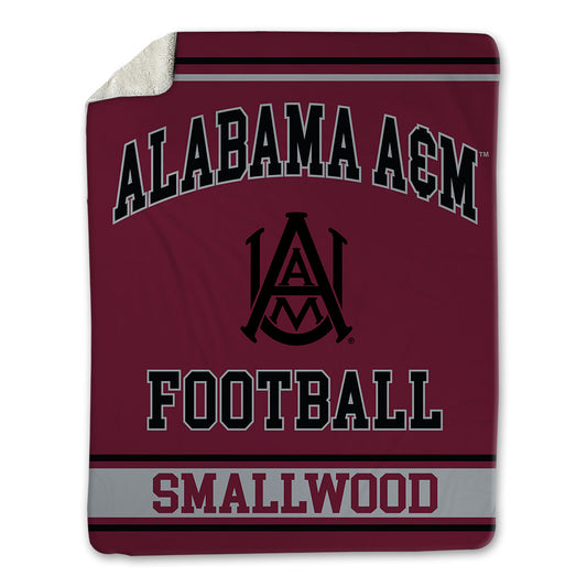 AAMU - NCAA Football : Wilburn Smallwood - Blanket-0
