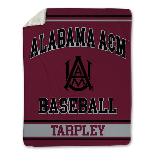 AAMU - NCAA Baseball : William Tarpley - Blanket-0
