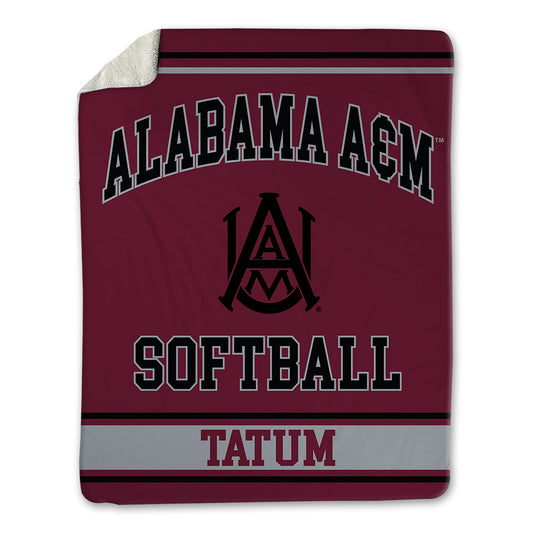 AAMU - NCAA Softball : Kaylee Tatum - Blanket-0