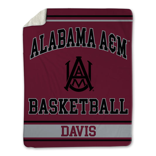 AAMU - NCAA Men's Basketball : Koron Davis - Blanket-0