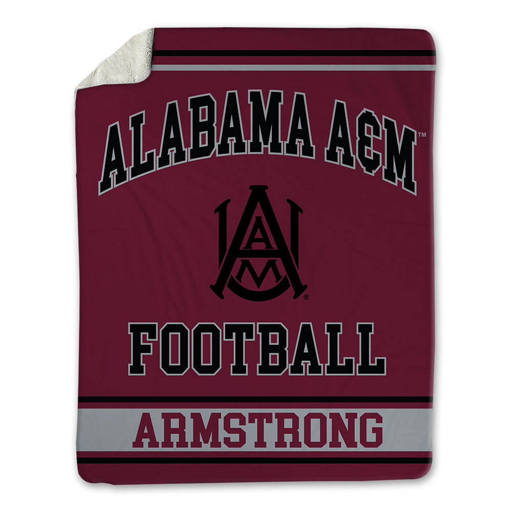 AAMU - NCAA Football : Mac Armstrong - Blanket-0