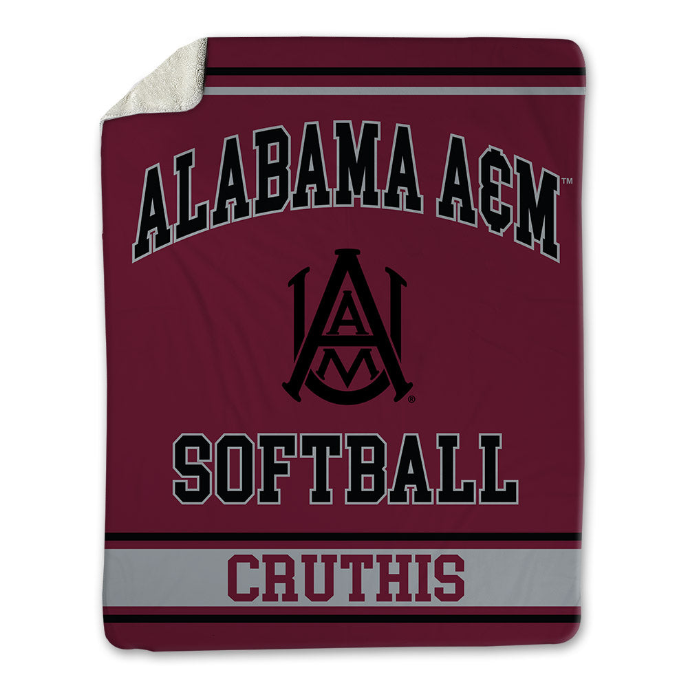 AAMU - NCAA Softball : Grace Cruthis - Blanket-0