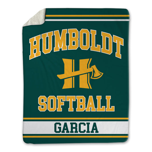 Humboldt State - NCAA Softball : Gaige Garcia - Blanket-0