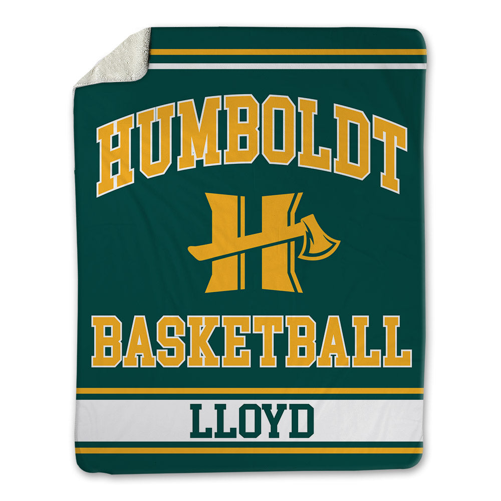 Humboldt State - NCAA Women's Basketball : Kyori Lloyd - Blanket-0