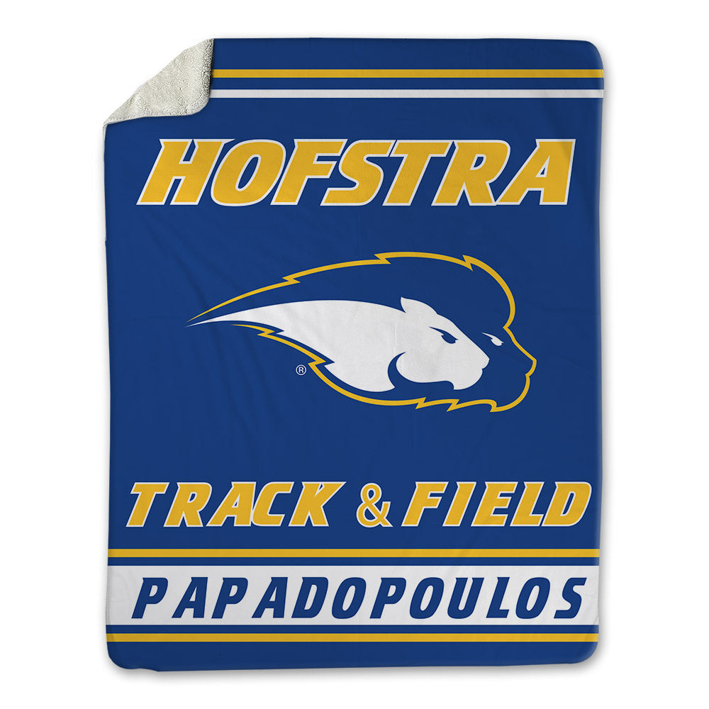 Hofstra - NCAA Men's Track & Field : Evan Papadopoulos - Blanket-0