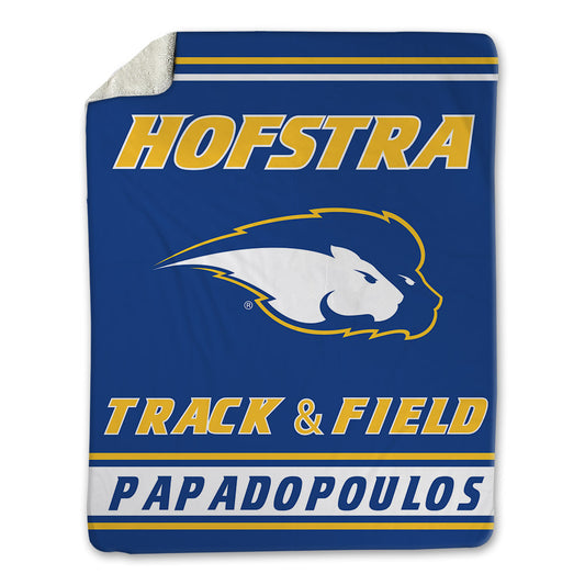 Hofstra - NCAA Men's Track & Field : Evan Papadopoulos - Blanket-0