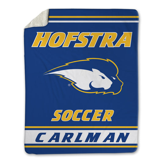 Hofstra - NCAA Men's Soccer : Bastian Carlman - Blanket-0