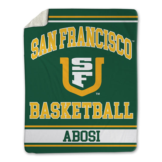 USFCA - NCAA Men's Basketball : Ben Abosi - Blanket-0