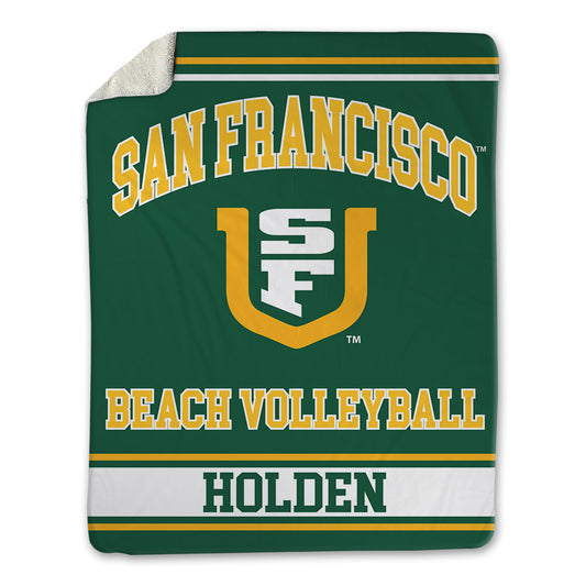 USFCA - NCAA Beach Volleyball : Makenzie Holden - Blanket-0