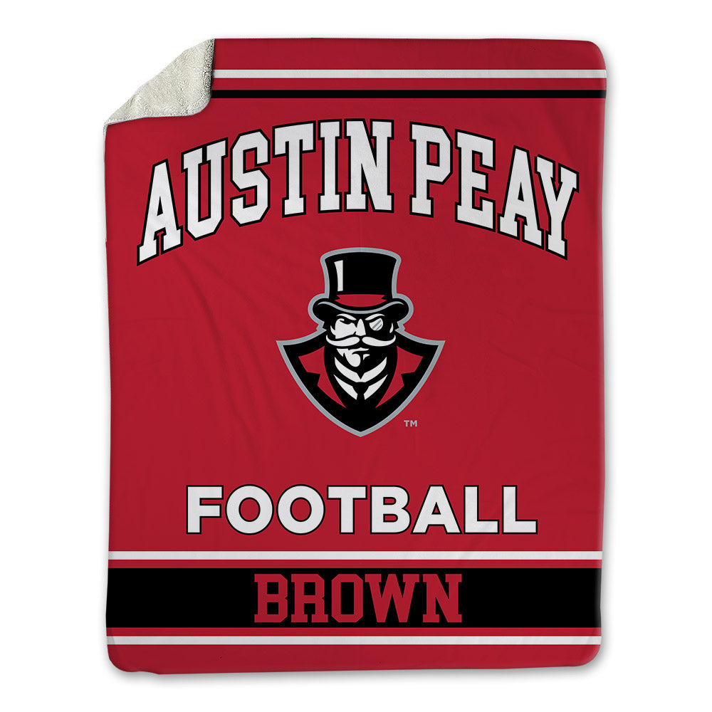 APSU - NCAA Football : Christopher Brown - Blanket-0