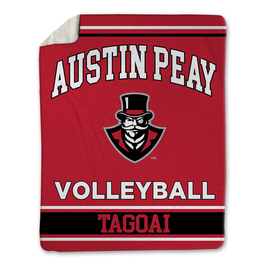 APSU - NCAA Women's Volleyball : Gianna Tagoai - Blanket-0