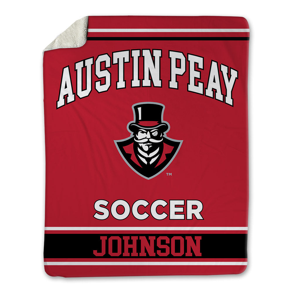 APSU - NCAA Women's Soccer : Ruby Johnson - Blanket-0