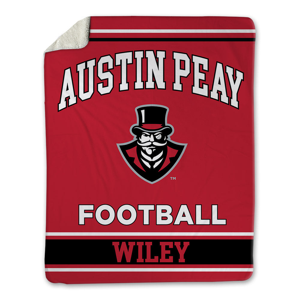 APSU - NCAA Football : Myles Wiley - Blanket-0