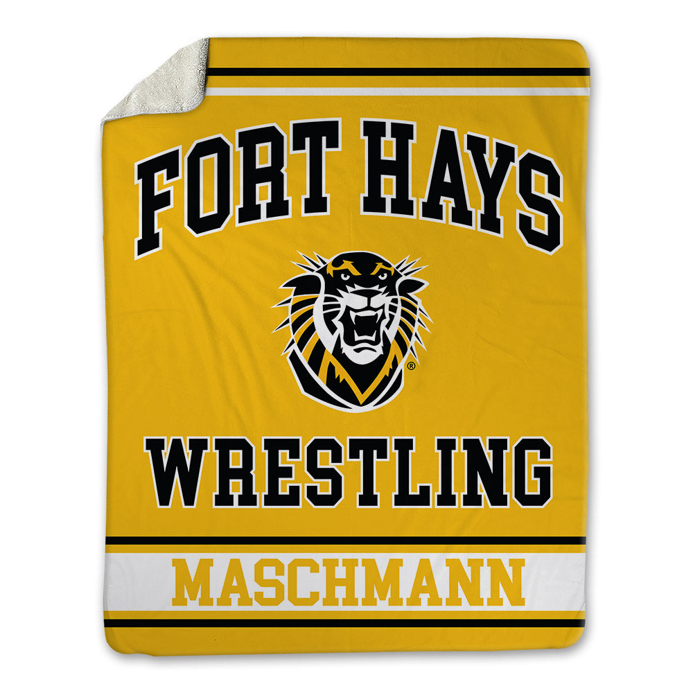 FHSU - NCAA Wrestling : Morgan Maschmann - Blanket-0