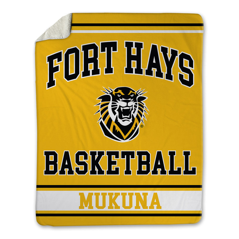 FHSU - NCAA Men's Basketball : Dan Mukuna - Blanket-0