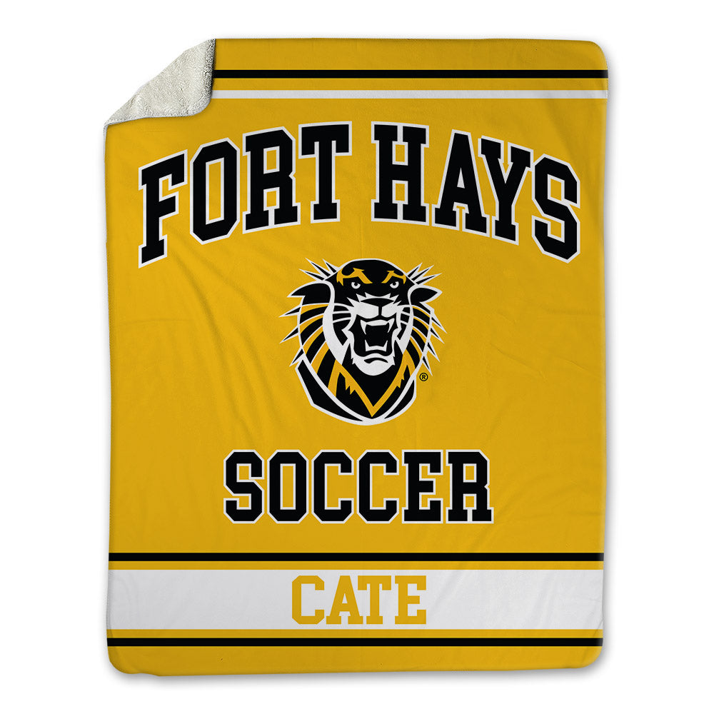 FHSU - NCAA Women's Soccer : Erin Cate - Blanket-0