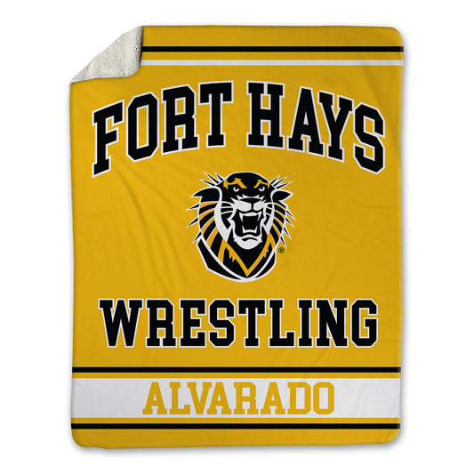 FHSU - NCAA Wrestling : Jaidyn Alvarado - Blanket-0