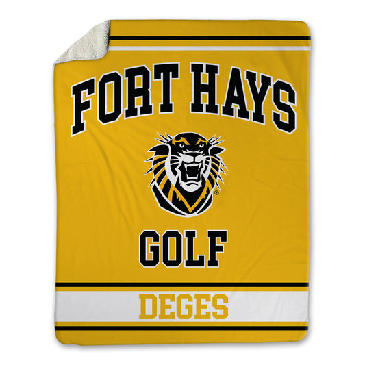FHSU - NCAA Men's Golf : Benjamin Deges - Blanket-0