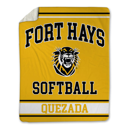 FHSU - NCAA Softball : Evangeline Quezada - Blanket-0