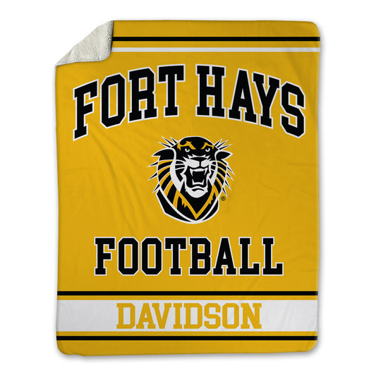 FHSU - NCAA Football : Tristen Davidson - Blanket-0