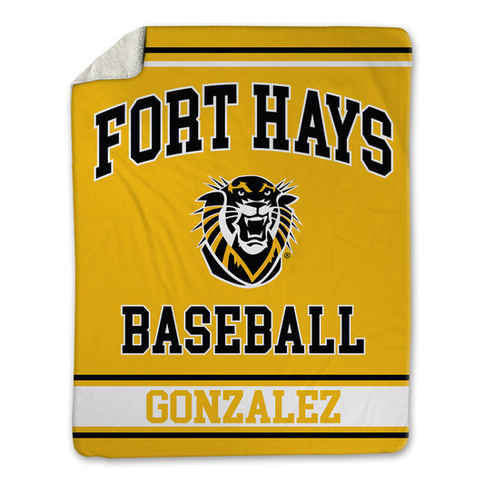 FHSU - NCAA Baseball : Lorenzo Gonzalez - Blanket-0