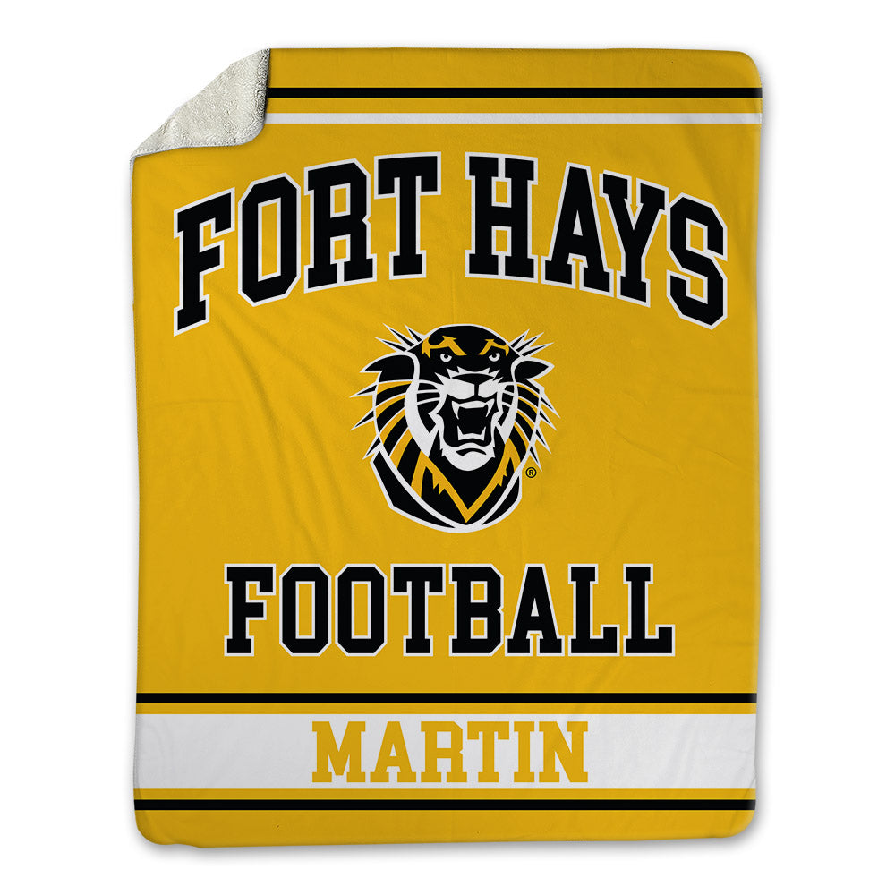FHSU - NCAA Football : Isaac Martin - Blanket-0