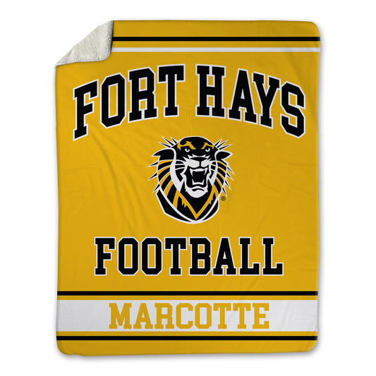 FHSU - NCAA Football : Maddox Marcotte - Blanket-0