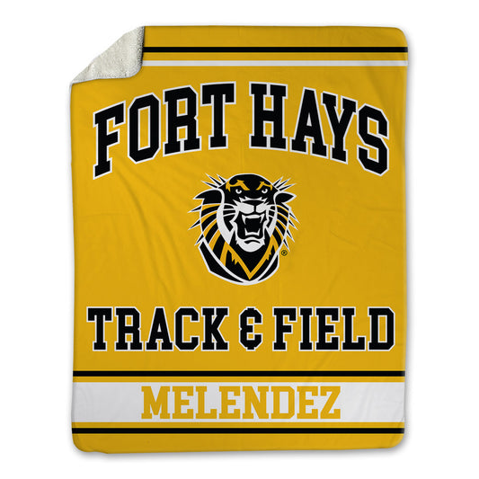 FHSU - NCAA Men's Track & Field : Ian Melendez - Blanket-0