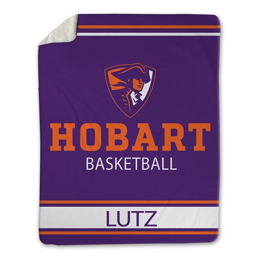 HWS - NCAA Men's Basketball : Niko Lutz - Blanket-0